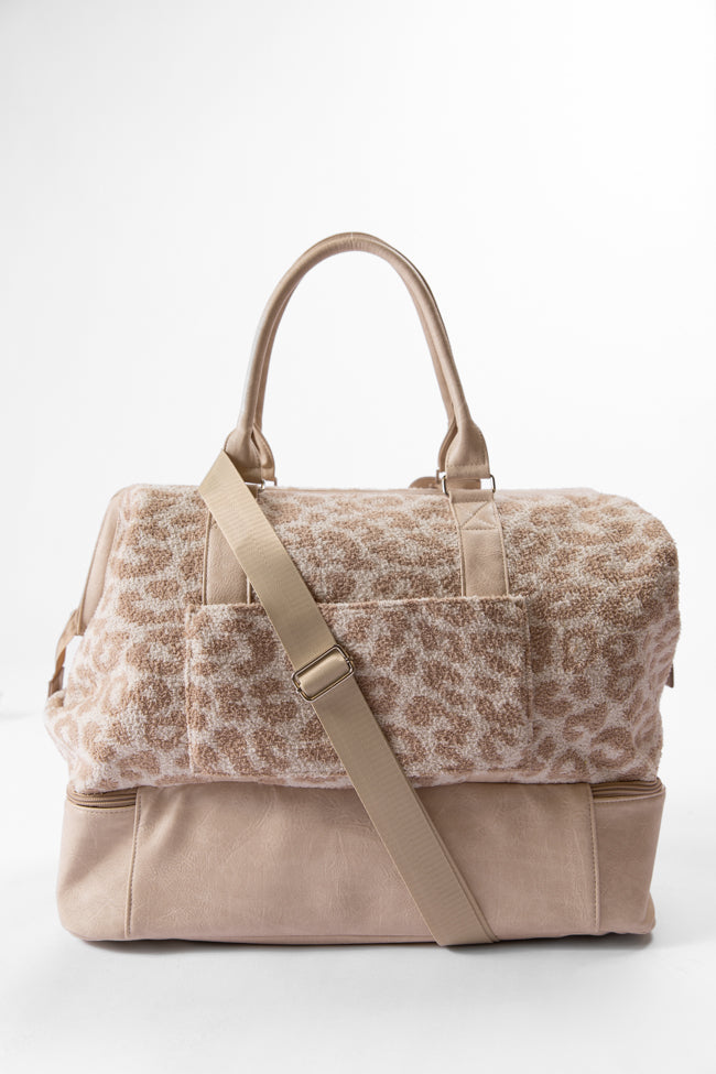 Tan Leopard Weekender