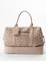 Tan Leopard Weekender