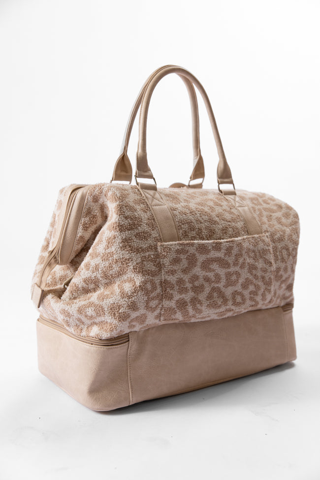 Tan Leopard Weekender