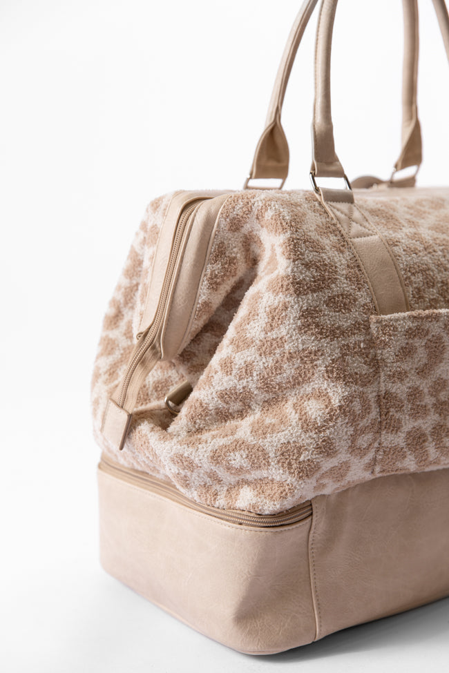 Tan Leopard Weekender