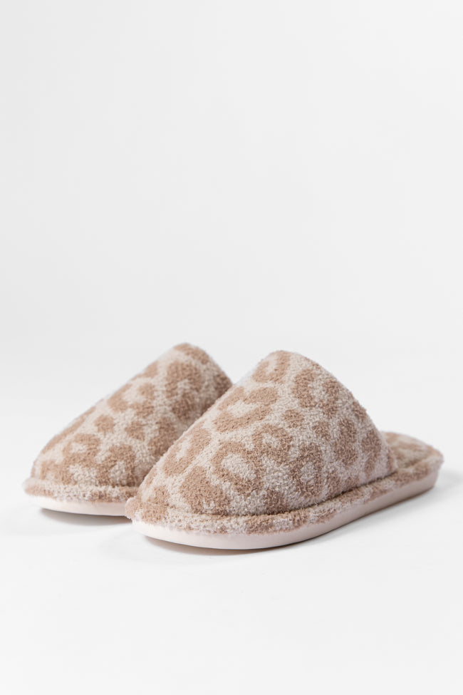 Tan Leopard Slippers DOORBUSTER