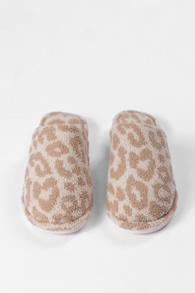 Tan Leopard Slippers DOORBUSTER