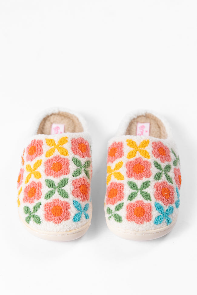 Floral Printed Slippers DOORBUSTER