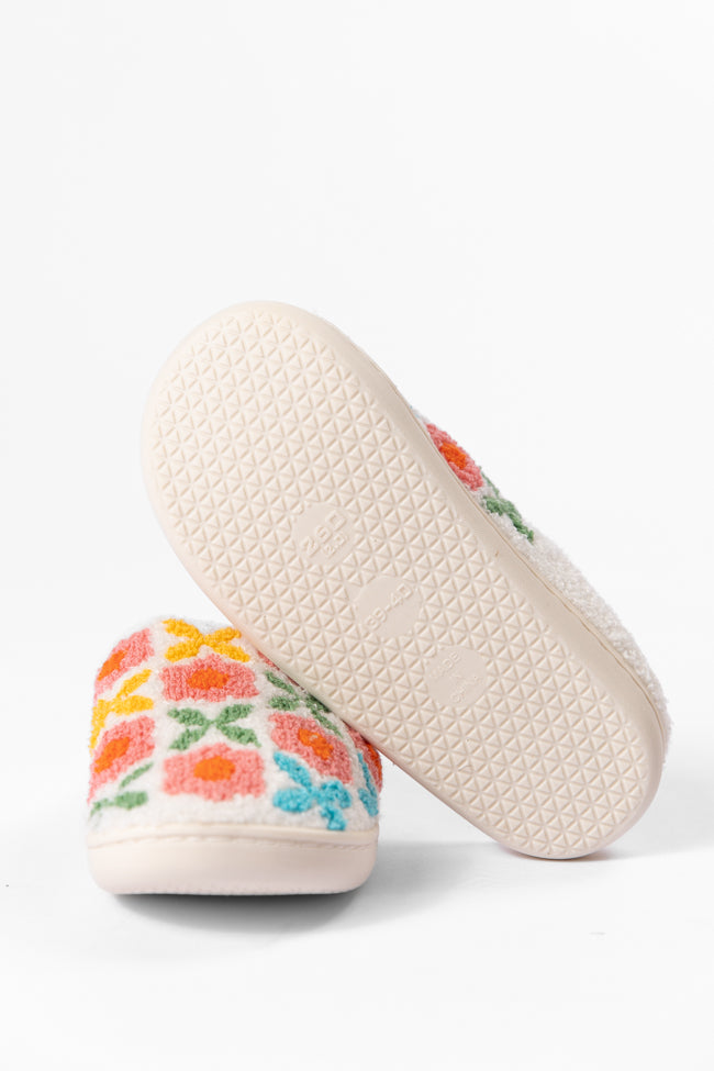 Floral Printed Slippers DOORBUSTER