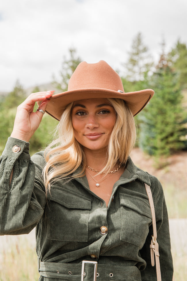 Brown Western Hat