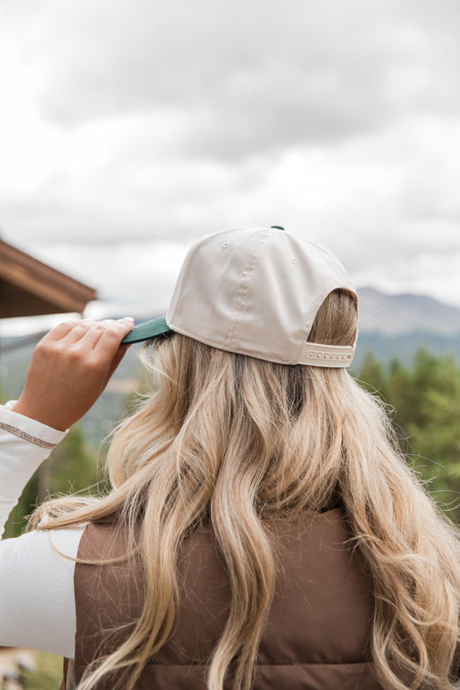 Long Weekend Dark Green and Khaki Trucker Hat