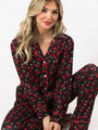 On A Cloud Cherry Plush Pajama Set DOORBUSTER- Coming Soon