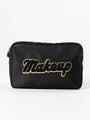 Black "Makeup" Travel Pouch