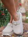 Palmer Rubber Sherpa Lined Slip-on Clog