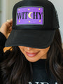 Witchy Patch Black Trucker Hat