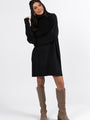 Changing Locations Black Turtleneck Sweater Dress FINAL SALE