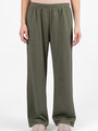 Let's Just Stay Green Knit Wide Leg Pants DOORBUSTER