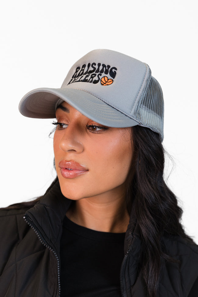 Raising Ballers Light Grey Trucker Hat