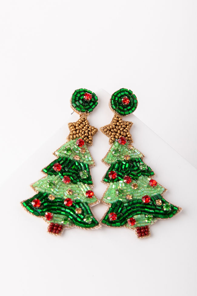 Christmas Tree Earrings