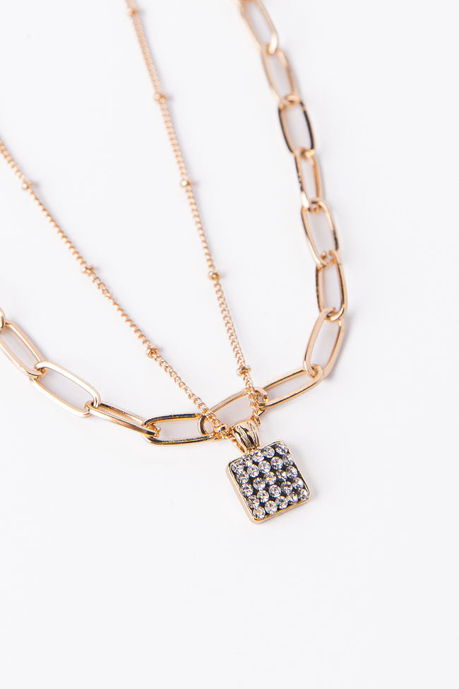 Diamond Layering Necklace