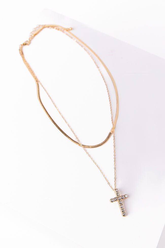 Cross Layering Necklace