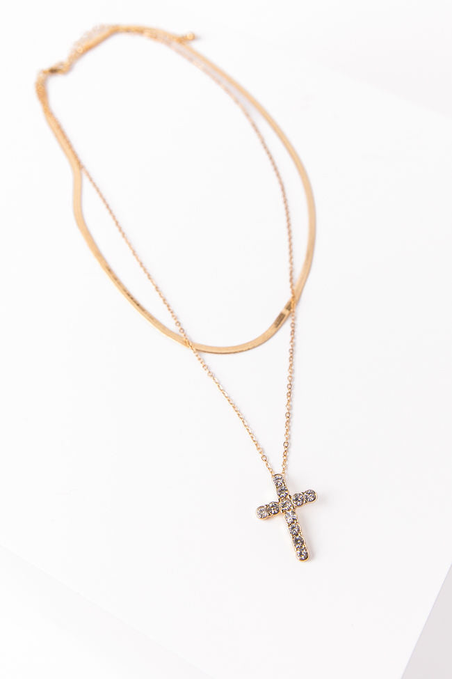 Cross Layering Necklace