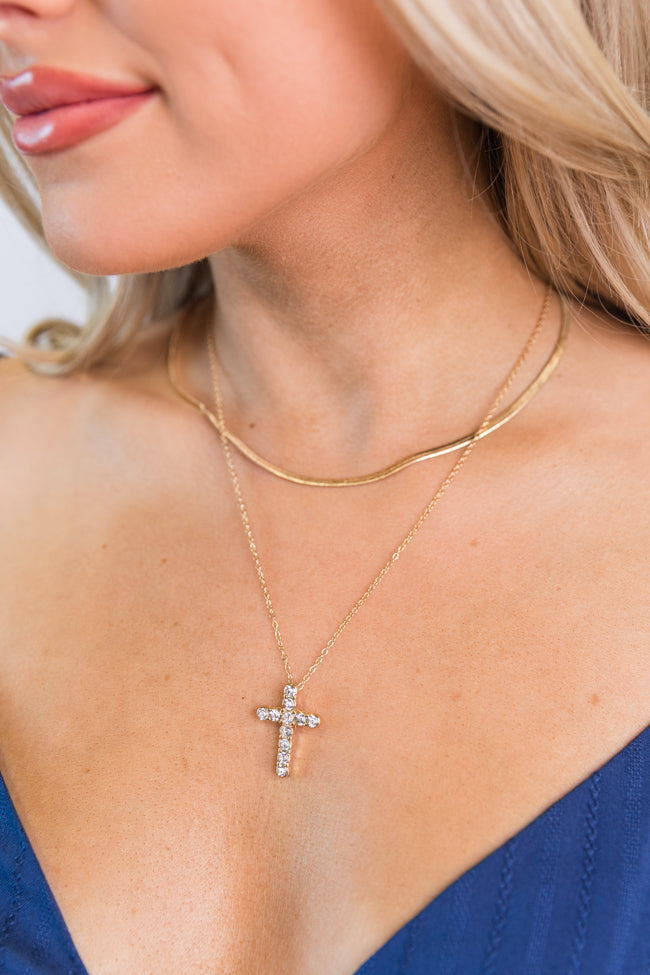 Cross Layering Necklace