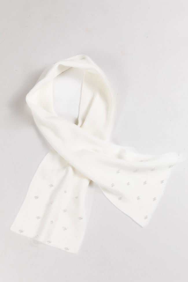 Pearl Embellished Scarf Macy Blackwell X Pink Lily