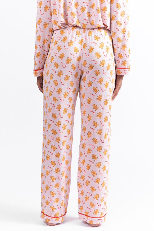 Under The Stars In Neutral Gingerbread Bamboo Pajama Pants Macy Blackwell X Pink Lily