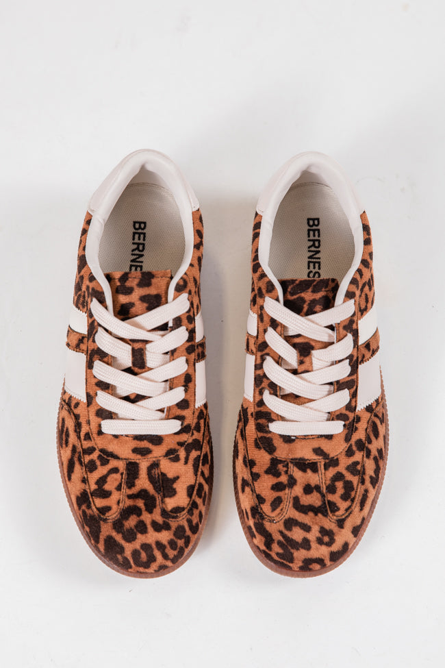 Lunden Double Stripe Cheetah Sneaker