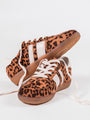 Lunden Double Stripe Cheetah Sneaker