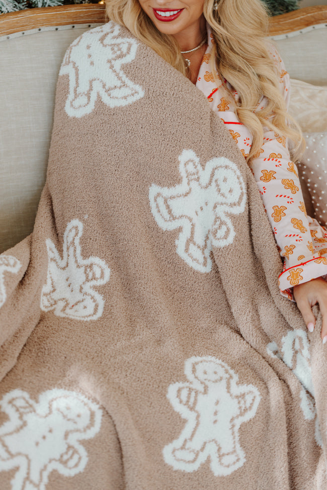 Make Me Believe Neutral Gingerbread Blanket Macy Blackwell X Pink Lily