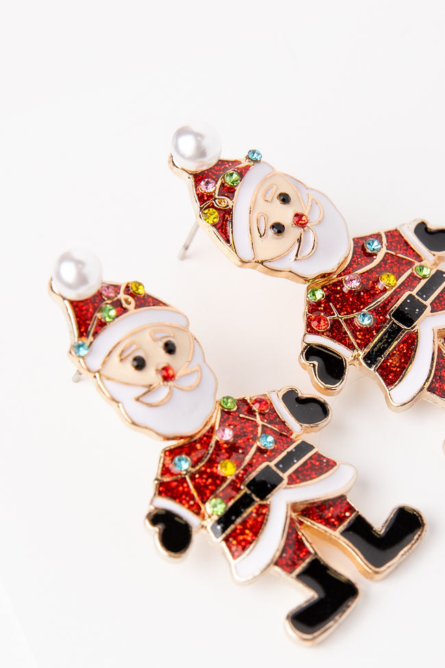 Christmas Santa Claus Earrings