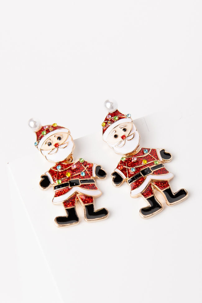 Christmas Santa Claus Earrings