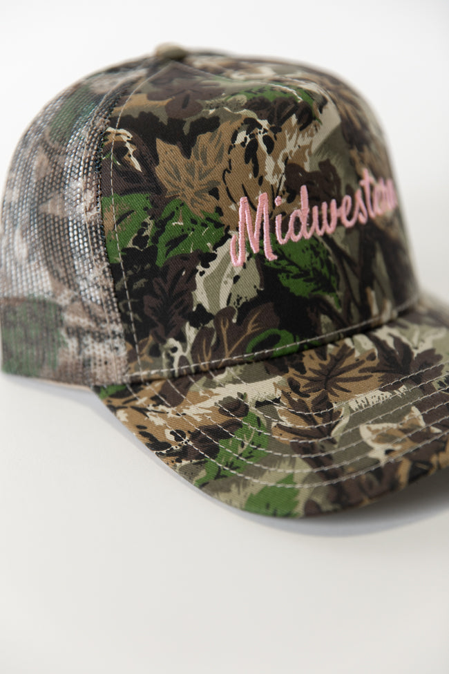 Midwestern Camo Trucker hat