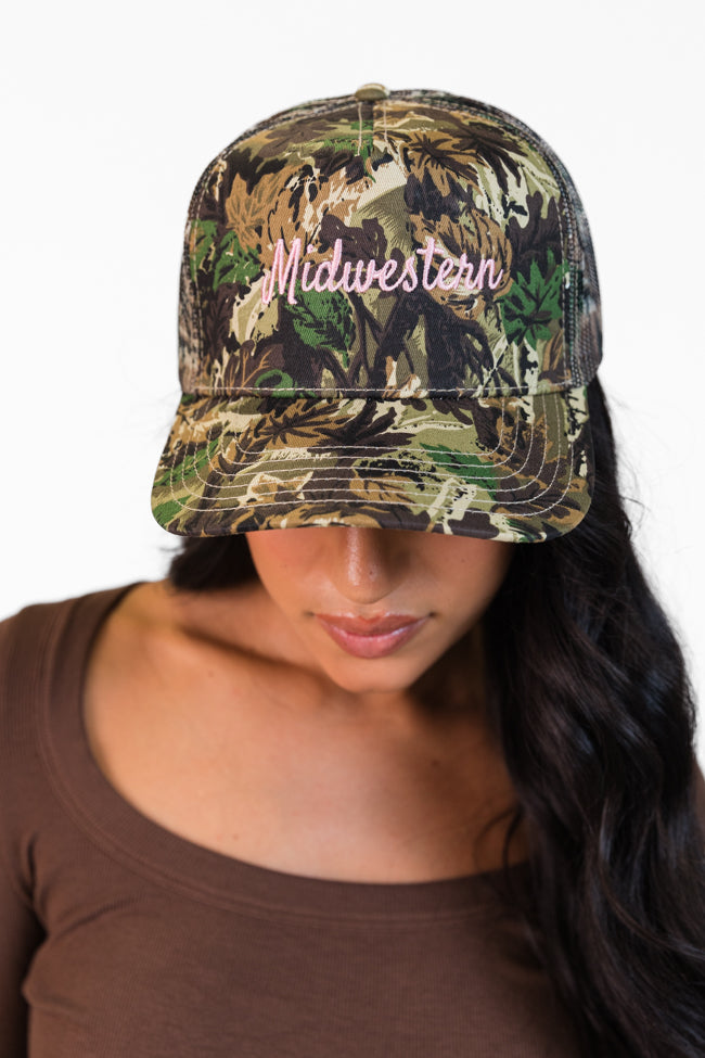 Midwestern Camo Trucker hat