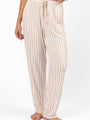 Good To Get Away Neutral Stripe Pajama Pants