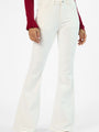 Maren White Stretchy Tall Flare Jeans