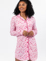 Sleep Tight Valentine's Day Icon Pajama Dress