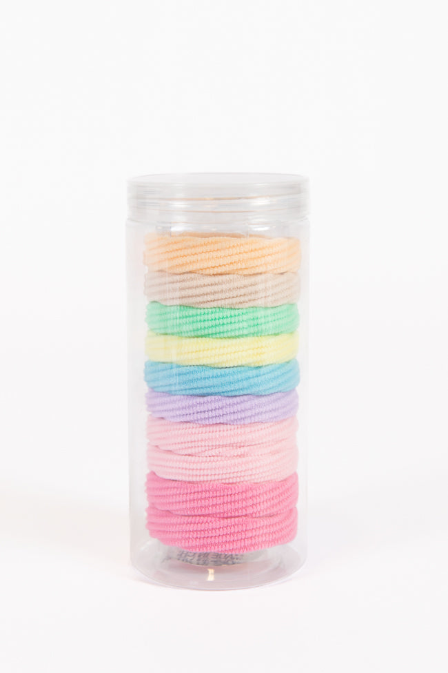 Rainbow Hair Tie Soft Set