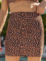 Make A Splash Leopard Bikini Skirt