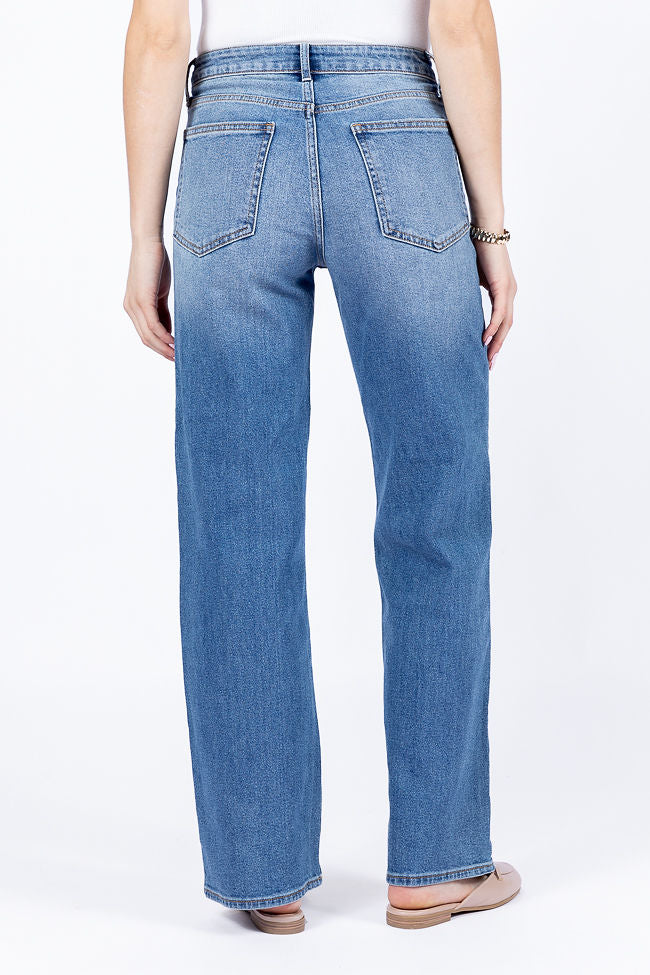 Cosette Medium Wash Relaxed Jeans