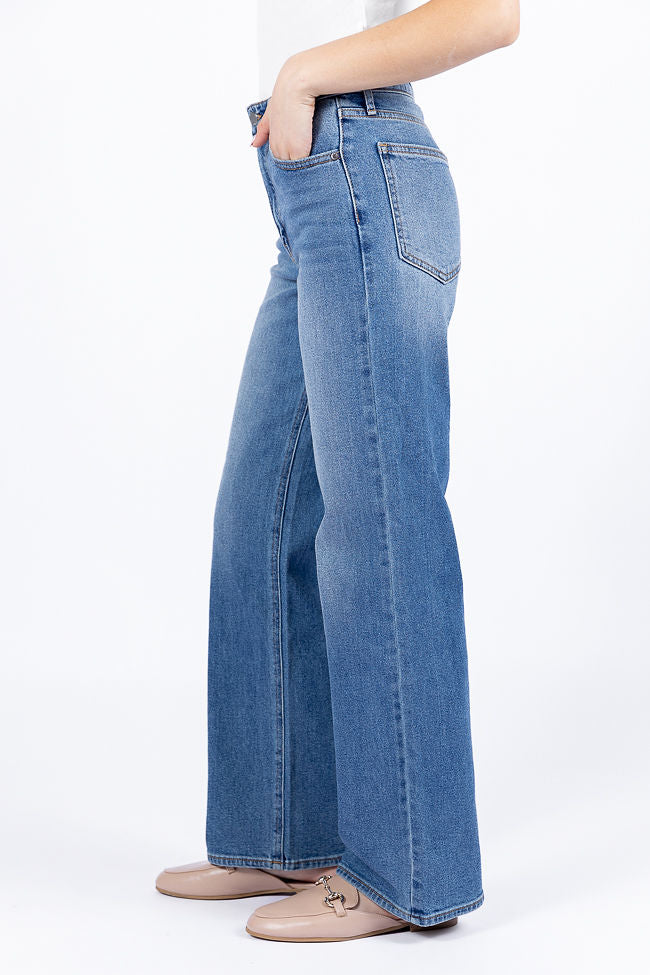 Cosette Medium Wash Relaxed Jeans