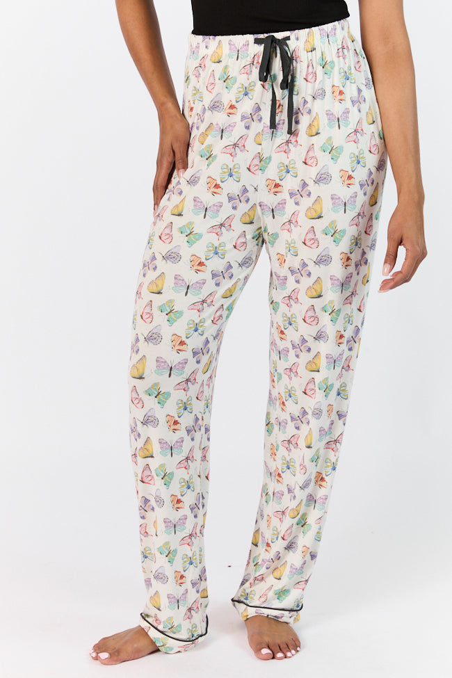 Good To Get Away Butterfly Pajama Pants SALE