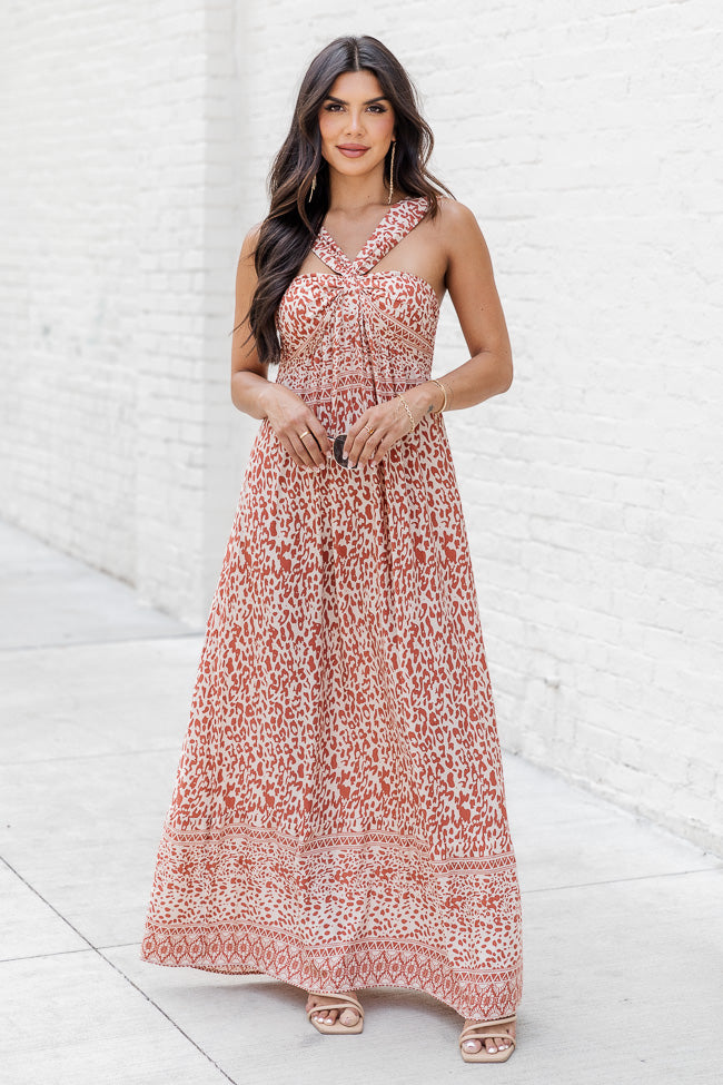 Keep Your Promises Tribal Printed Maxi Dress