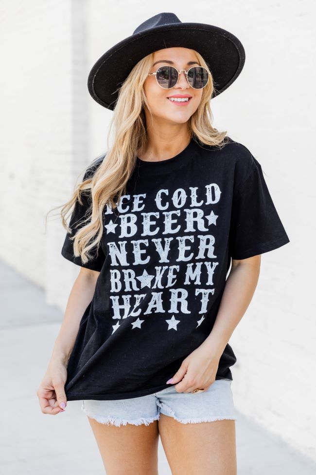 Pink Cowboys & Beer Tee