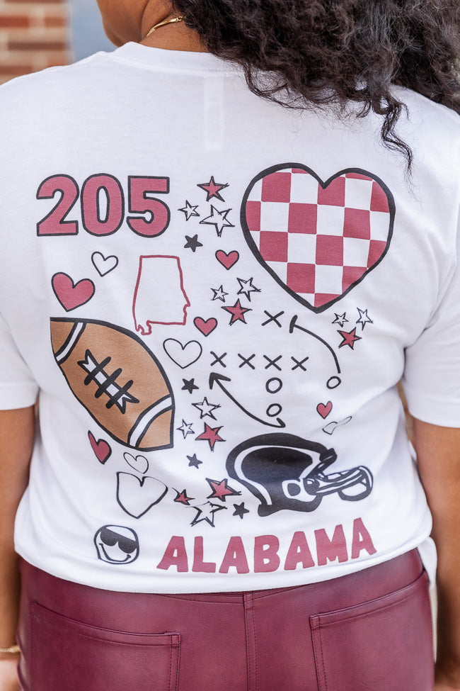 alabama football shirts for womens