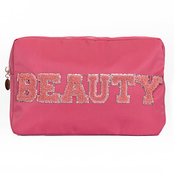 Lipstick and Lips Small Patch Bag – Pink Lily