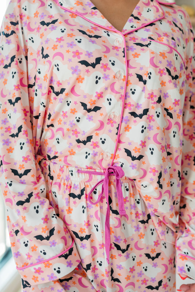 Under The Stars In Haunted Honey Bamboo Pajama Top