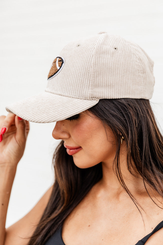 Pink Corduroy Baseball Hat — Santa Fe Momma Boutique