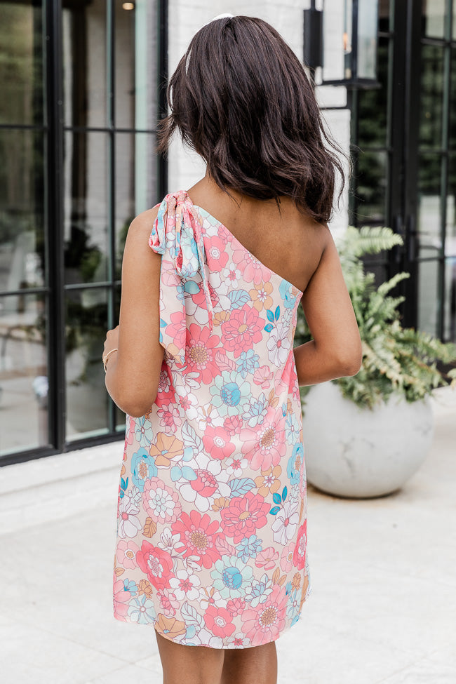 Thriving All Night Retro Floral Mini Dress FINAL SALE – Pink Lily