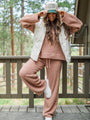 Dawn Teddy Fuzzy Lounge Pants Emily Fauver X Pink Lily