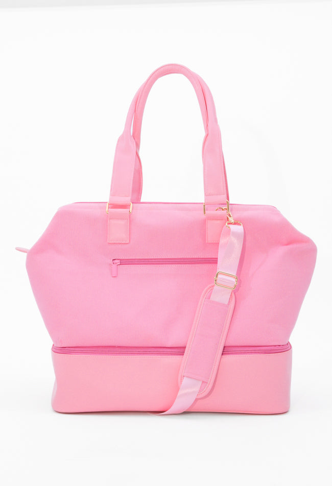 Bubblegum Pink Weekender Bag