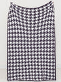 Make Me Believe Black Houndstooth Blanket DOORBUSTER