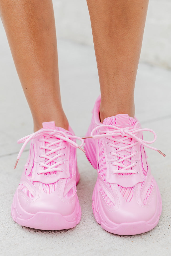 Marie Pink Chunky Sneakers FINAL SALE